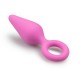 Ροζ Πρωκτική Σφήνα Με Δαχτυλίδι - EasyToys Pointy Plug Pink