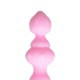 Ροζ Πρωκτικές Μπίλιες Με Δακτύλιο - Easytoys Ribbed Anal Beads Pink