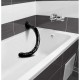 Μακρύ Μαύρο Ρεαλιστικό Ομοίωμα - Hosed Realistic Anal Snake Black 47cm