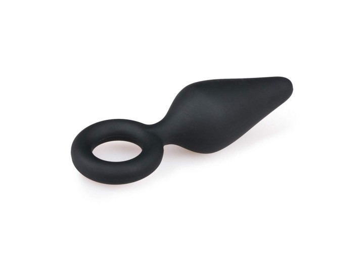 Μαύρη Μικρή Πρωκτική Σφήνα - Easy Toys Pointy Butt Plug Small Black