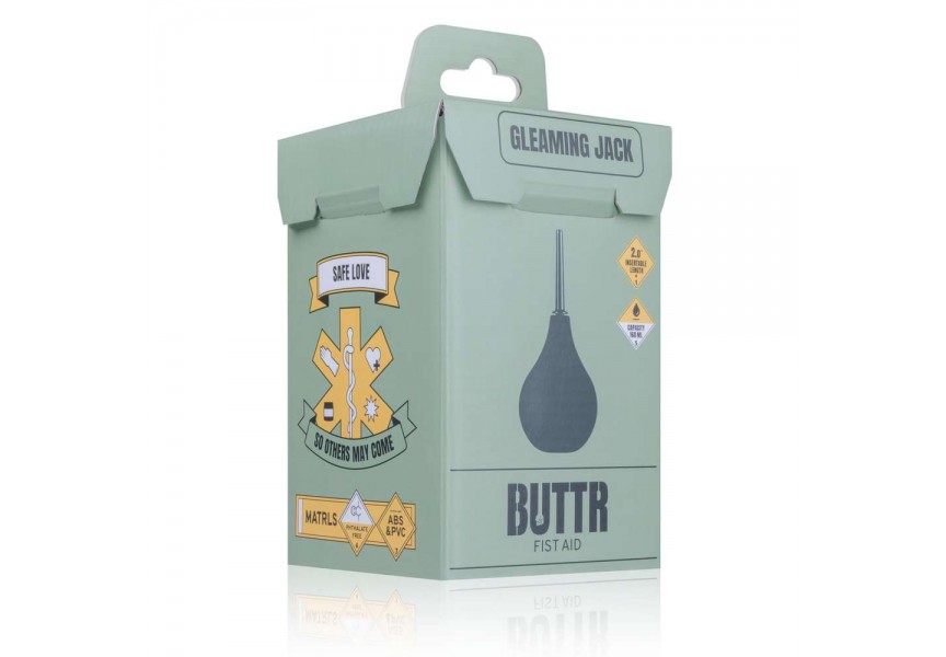 Buttr Gleaming Jack Anal Douche Latex Black 160ml