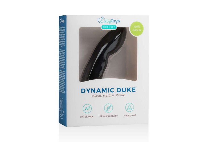 Μαύρος Δονητής Προστάτη - Dynamic Duke Pointy Prostate Vibrator