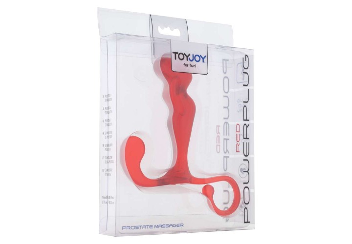 Μασάζ Προστάτη - Toy Joy Power Plug Prostate Massager Red