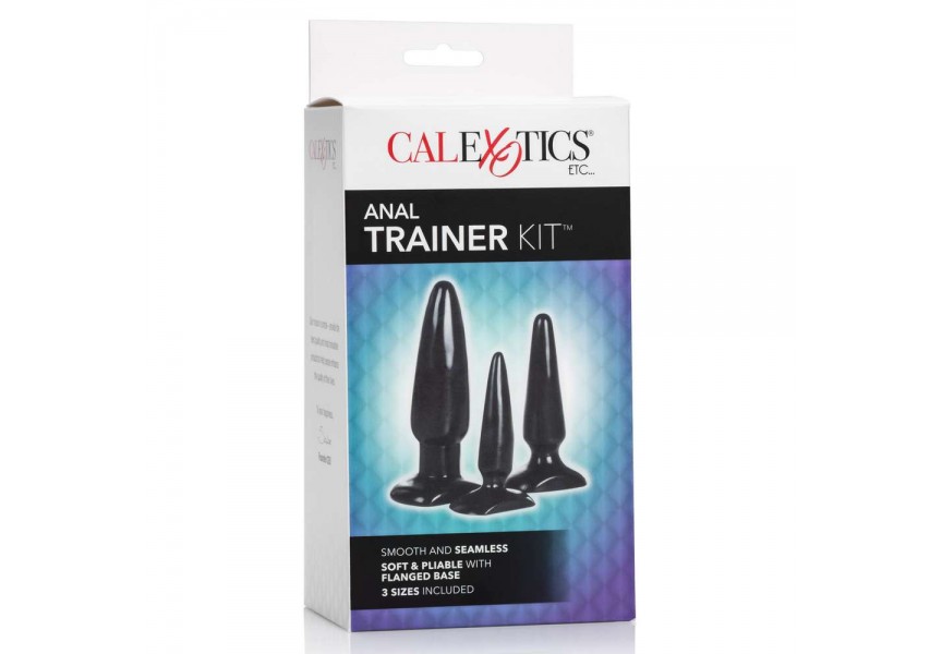 Σετ Πρωκτικές Σφήνες - Anal Trainer Kit Black