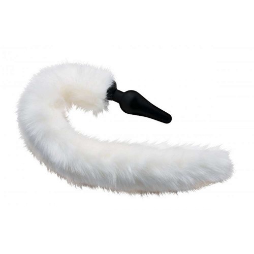 Tailz White Fox Tail And Ears Set