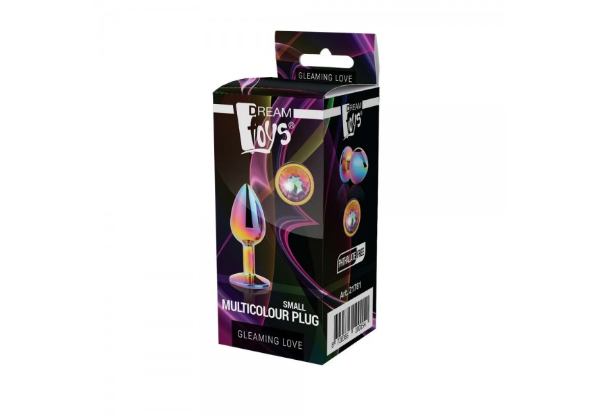 Dream Toys Gleaming Love Multicolour Plug Small 7.1cm