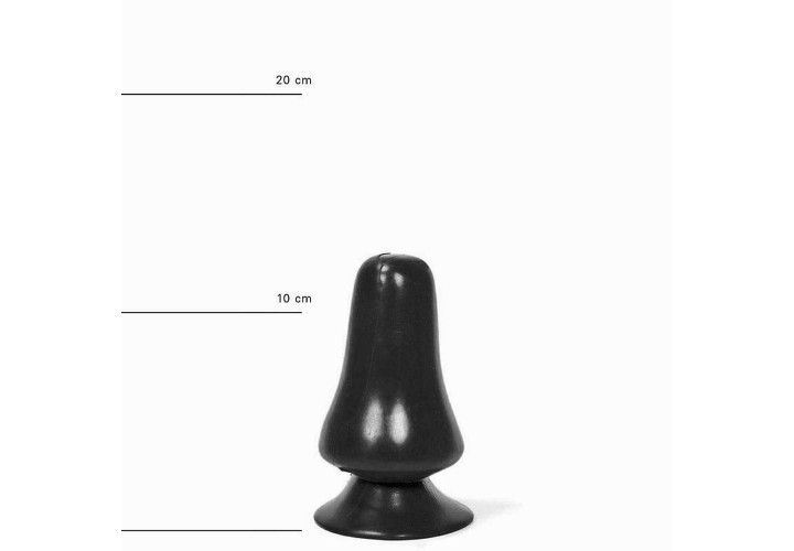 Πρωκτική Σφήνα - All Black Butt Plug 12cm