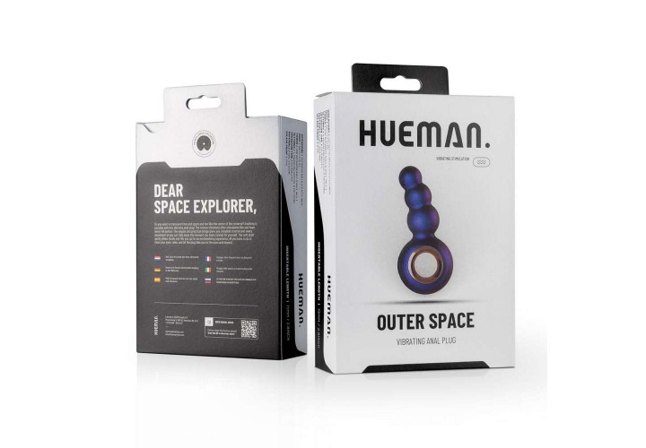 Πρωκτική Σφήνα Με Δόνηση - Hueman Outer Space Vibrating Anal Plug