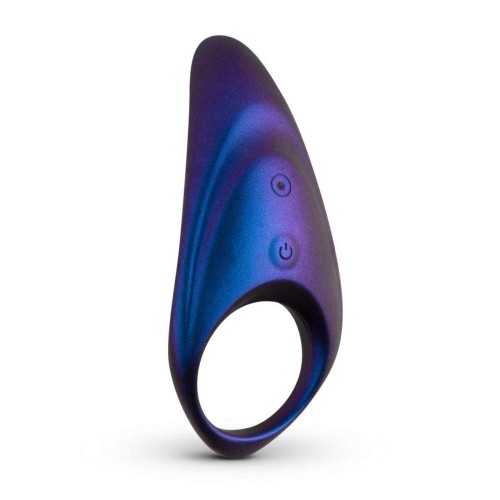 Hueman Neptune Vibrating Cock Ring & Remote Purple