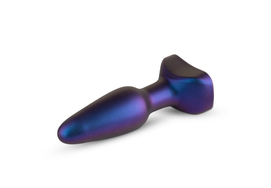 Hueman Space Force Vibrating Butt Plug Purple 13.9cm