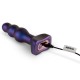 Δονούμενη Πρωκτική Σφήνα - Hueman Space Invader Vibrating Butt Plug Purple 13.9cm