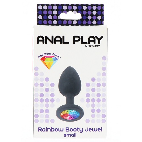 Μικρή Πρωκτική Σφήνα Με Διαμάντι - ToyJoy Rainbow Booty Jewel Small 7cm