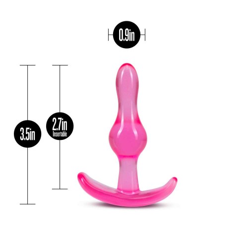 Μικρή Ροζ Πρωκτική Σφήνα - Blush B Yours Curvy Anal Plug Pink 8.9cm