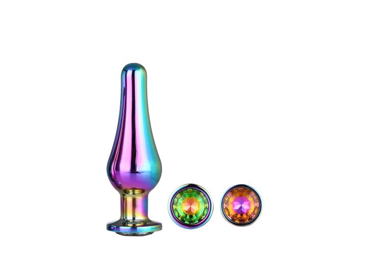 Σετ Πολύχρωμες Μεταλλικές Σφήνες Με Κόσμημα - Dream Toys Gleaming Love Pleasure Set Multicolour