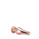 Dream Toys Gleaming Love Rose Gold Pleasure Plug Medium 11cm