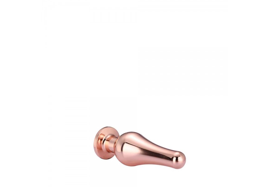Dream Toys Gleaming Love Rose Gold Pleasure Plug Medium 11cm