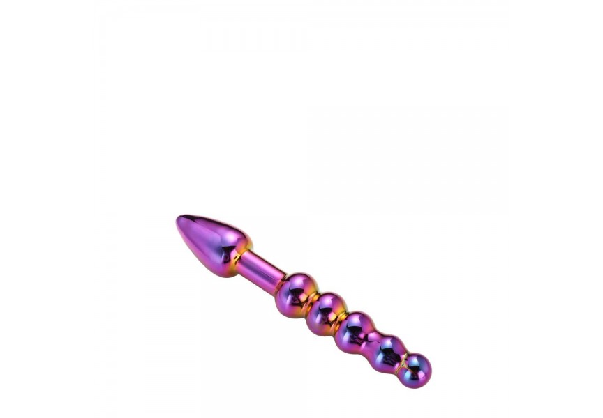 Γυάλινο Πρωκτικό Ομοίωμα - Dream Toys Glamour Glass Ridged Anal Dildo 18cm