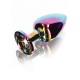 Pride Μεταλλική Σφήνα Με Κόσμημα - ToyJoy Twilight Booty Jewel Large 9.5cm