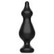 Μαύρη Πρωκτική Σφήνα Σιλικόνης - Addicted Toys Anal Sexual Plug Black 13.6cm