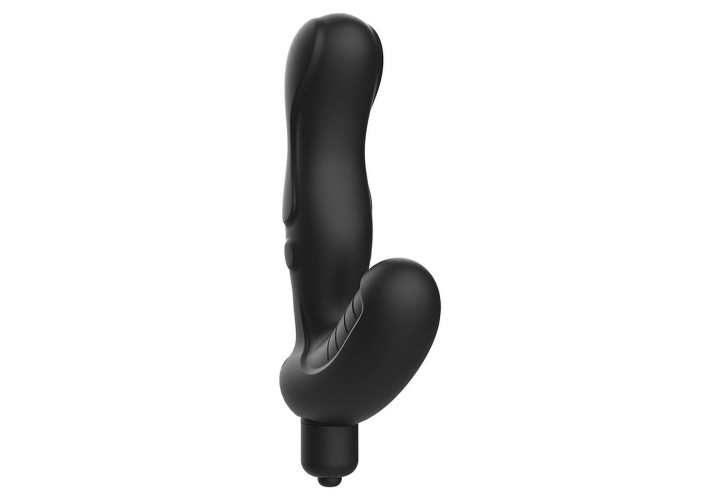 Μαύρος Δονητής Προστάτη - Addicted Toys P Spot Vibe Silicone Prostate Anal Stimulator 15.3cm