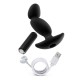 Μαύρος Δονητής Πρωκτού 10 Ταχυτήτων - Blush Anal Adventures Prostate Massager 16.5cm