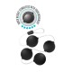 Μαύρες Πρωκτικές Μπάλες Με Βαρίδιο - Blush Anal Adventures Pleasure Balls 38cm