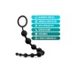 Μαύρες Πρωκτικές Μπίλιες Σιλικόνης - Blush Anal Adventures Platinum Anal Beads 31.7cm
