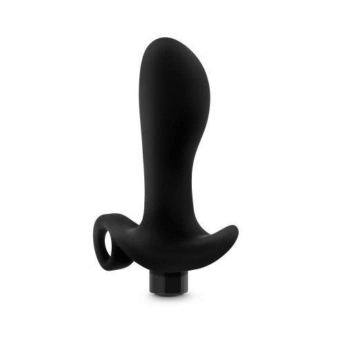 Μαύρος Πρωκτικός Δονητής 10 Ταχυτήτων - Blush Anal Adventures Prostate Massager 10.7cm