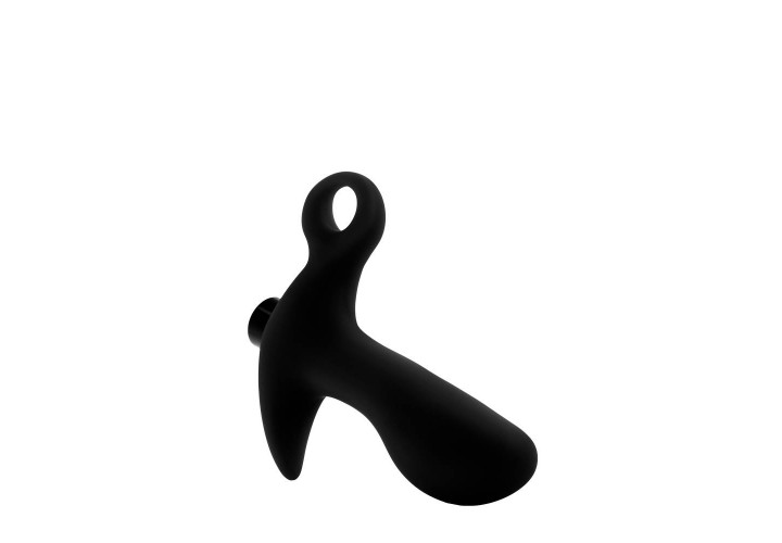 Μαύρος Πρωκτικός Δονητής 10 Ταχυτήτων - Blush Anal Adventures Prostate Massager 10.7cm