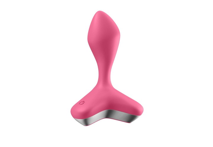 Ροζ Πρωκτική Σφήνα 12 Ταχυτήτων - Satisfyer Game Changer Pink 11.5cm