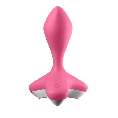 Ροζ Πρωκτική Σφήνα 12 Ταχυτήτων - Satisfyer Game Changer Pink 11.5cm