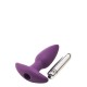 Μωβ Δονούμενη Πρωκτική Σφήνα 10 Ταχυτήτων - Dream Toys Flirts 10 Functions Vibrating Plug Purple 14cm