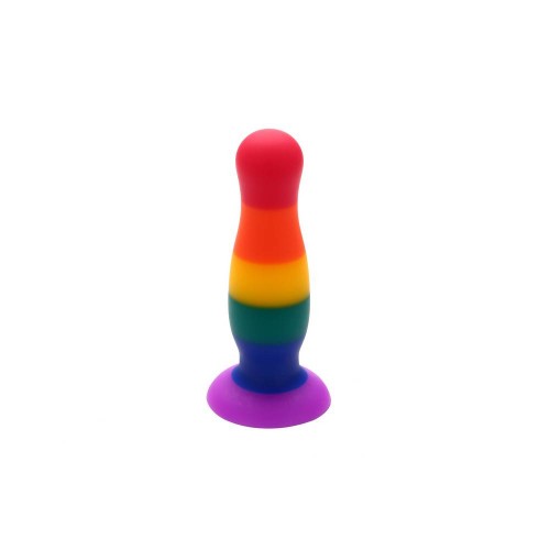 Pride Σφήνα Σιλικόνης - Colourful Love Colourful Plug Medium