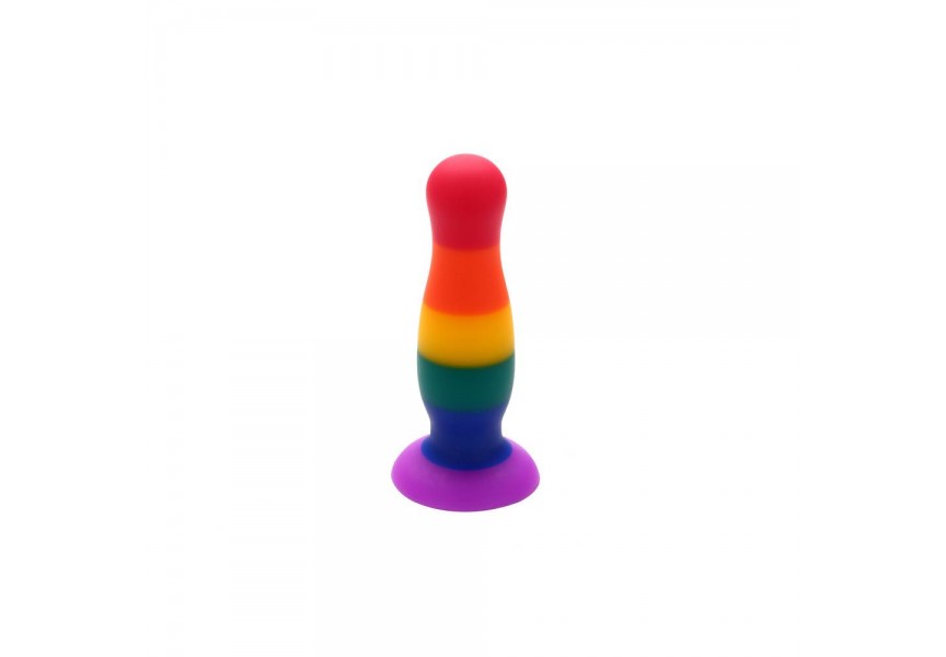 Pride Σφήνα Σιλικόνης - Colourful Love Colourful Plug Medium