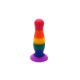 Pride Σφήνα Σιλικόνης - Colourful Love Colourful Plug Small