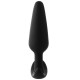 Μαύρη Μεγάλη Σφήνα Σιλικόνης - Dream Toys Fantasstic Smooth Anal Plug Large 11.5cm