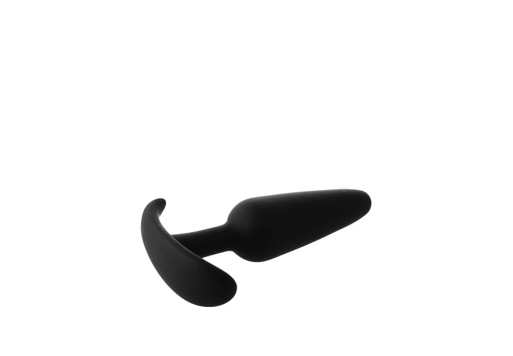 Μαύρη Μεγάλη Σφήνα Σιλικόνης - Dream Toys Fantasstic Smooth Anal Plug Large 11.5cm