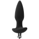 Μαύρη Δονούμενη Πρωκτική Σφήνα 10 Ταχυτήτων - Dream Toys Fantasstic Vibrating Plug 14cm