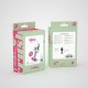 Μεγάλη Μεταλλική Σφήνα Με Ροζ Κόσμημα - Crushious Bijou Anal Jewel Plug Pink Large With Free Velvety Bag 8cm