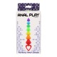 Πολύχρωμες Πρωκτικές Μπίλιες Σιλικόνης - ToyJoy Rainbow Heart Beads 21.5cm