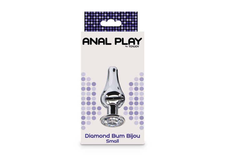 Μεταλλική Σφήνα Με Κόσμημα - ToyJoy Diamond Bum Bijou Small 9cm