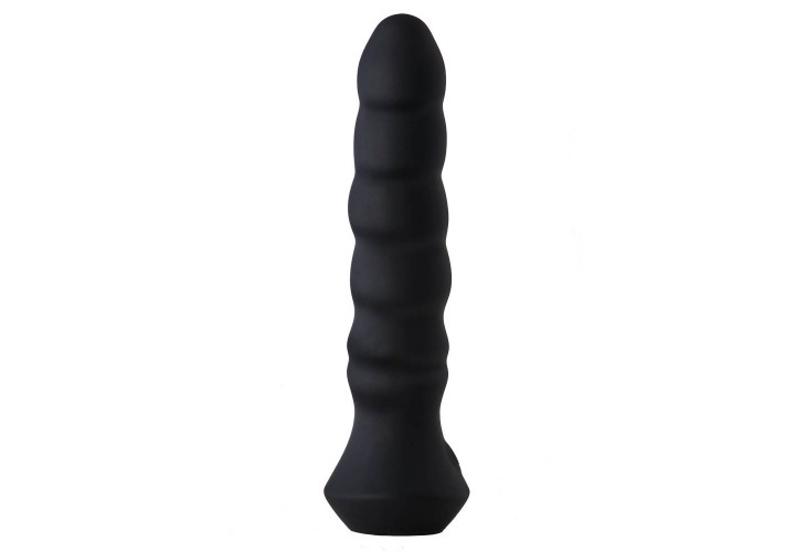 Μαύρος Δονητής 15 Ταχυτήτων - Dream Toys Dark Desires Regina 18.2cm