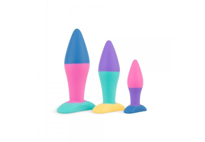 Σετ Πρωκτικές Σφήνες Σιλικόνης - Koda Butt Plug Set