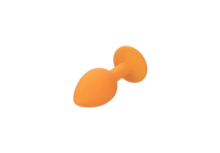 Σετ Πρωκτικές Σφήνες Σιλικόνης Mε Κόσμημα - Cheeky Gems 3 Pieces Orange