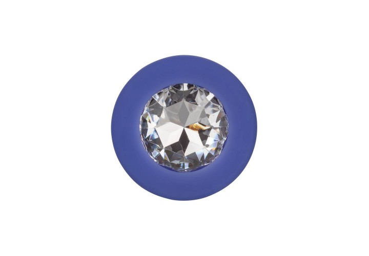 Σετ Πρωκτικές Σφήνες Σιλικόνης Mε Κόσμημα - Cheeky Gems 3 Pieces Blue