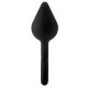 Dream Toys Fantasticc XL Single Drop Plug Black 14cm