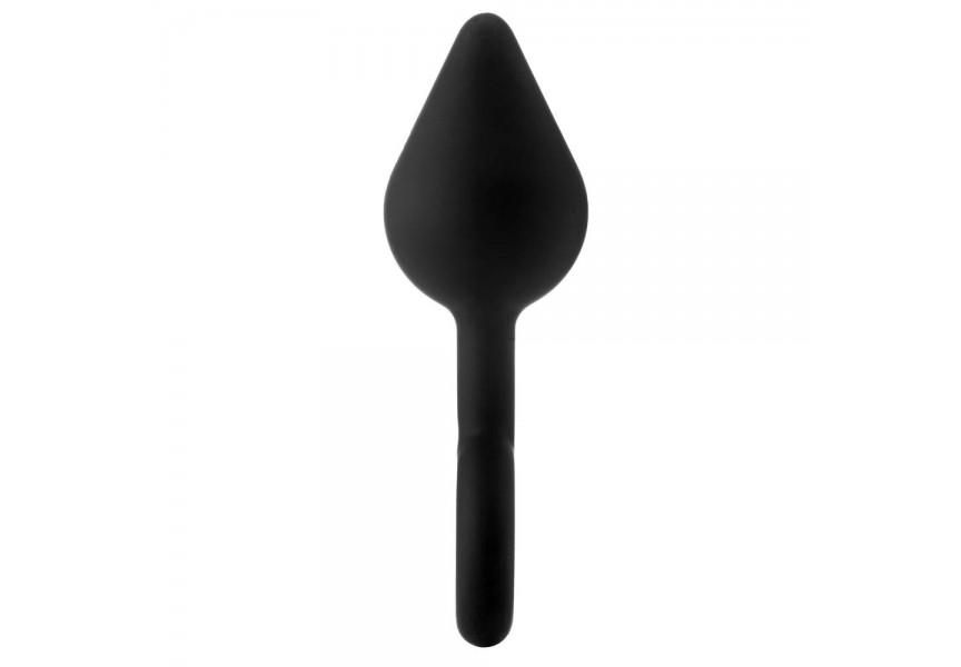 Dream Toys Fantasticc XL Single Drop Plug Black 14cm