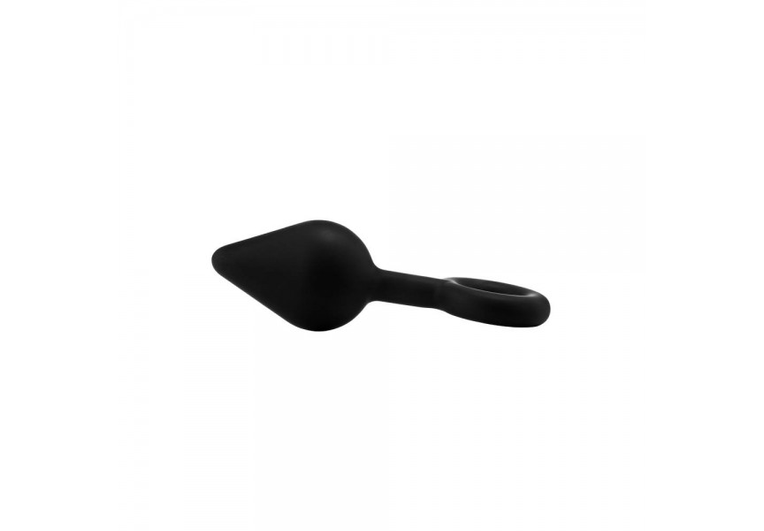 Dream Toys Fantasticc XL Single Drop Plug Black 14cm