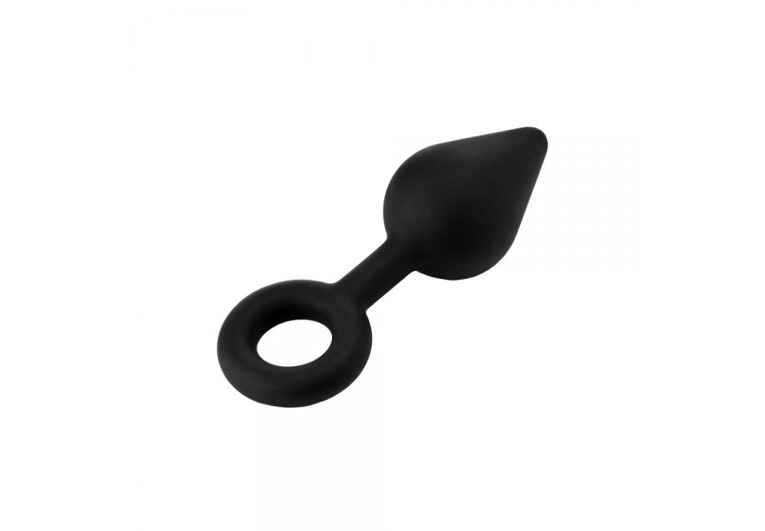 Dream Toys Fantasticc XL Single Drop Plug Black 14cm