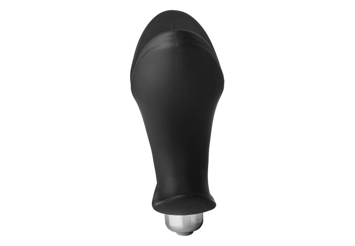 Αναδιπλούμενη Πρωκτική Σφήνα Με Δόνηση - Dream Toys Fantasstic Vibrating Anal Anchor Plug Black 10cm